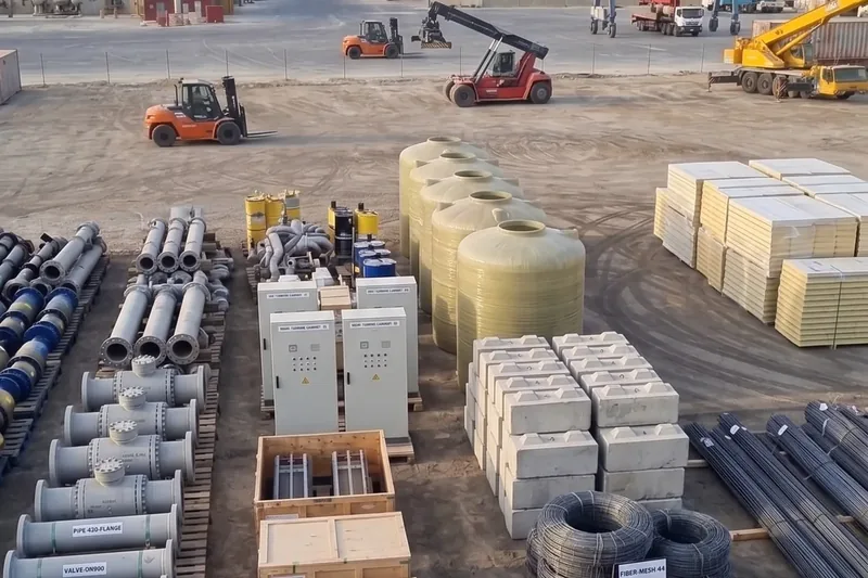 Open Yard warehouse in Industrial Area street 52