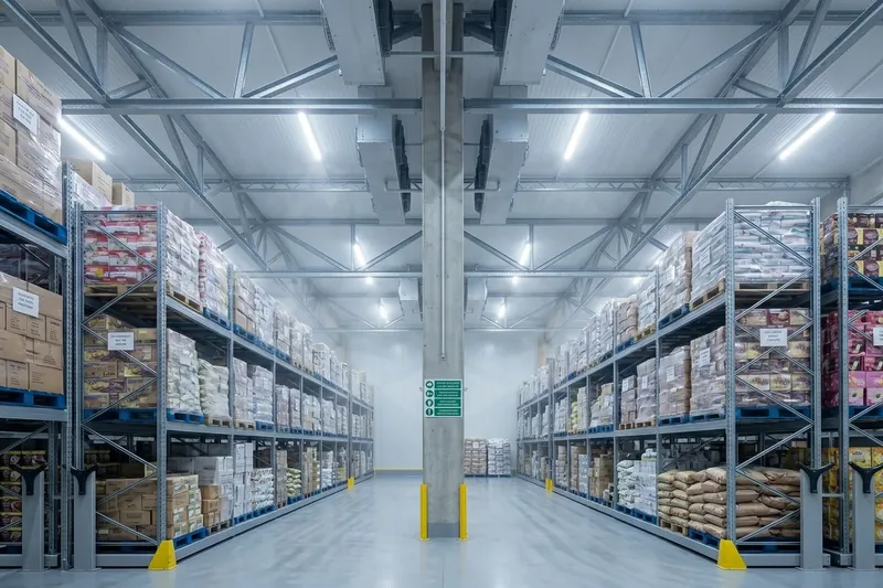 F&B warehouse in Jery Al Samur